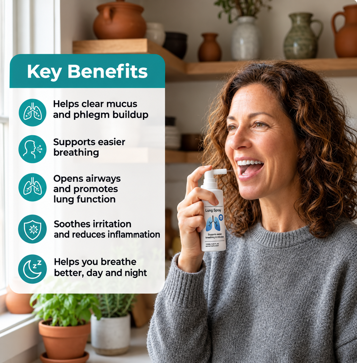 BreatheWell™ Lung Cleansing Spray